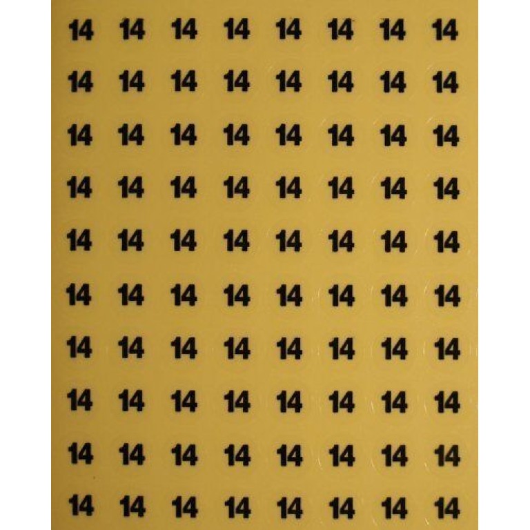 Size 14 Round Stickers, Garments, Hanger- 1.3cm Diameter, 10 Sheets 126 Stickers/Sheet Clear Size 14 Round Stickers, Garments, Hanger- 1.3cm Diameter, 10 Sheets 126 Stickers/Sheet Clear