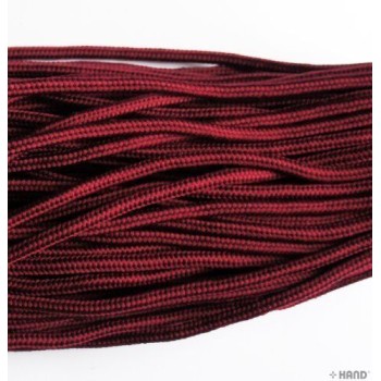 Decorative Garment Nylon 5mm Wide String - Assorted Colours - 10 metres (Dark Maroon)