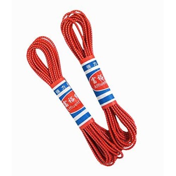 HAND Red Round Sewing Coloured Elastic Cord 3mmW x 4.2mL Assorted Colours - Pack of 2