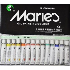 Maries Fine Oil Colours Sets - Set of (14)