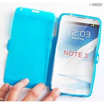 Samsung Galaxy Note 3 (N9000/N9002/N9005) Plastic Colourful Flip C-Thru Protective Case - Buy 1 Get 1 Free