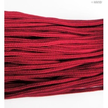 Decorative Garment Nylon 5mm Wide String - Assorted Colours - 10 metres (Maroon)