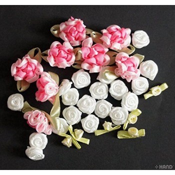 Decorative Craft Assorted Flowers - Pack of 30