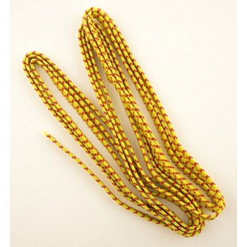 HAND Yellow and Red Flat Sewing Coloured Elastic 7 mm W x 3.6 m L - Pack of 2