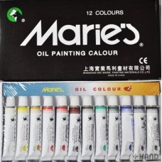 Maries Fine Oil Colours Sets - Set of (12)