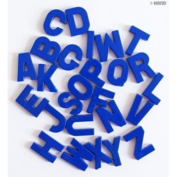 CT-6621 Small Strong Office Magnetic Plate Alphabet Upper Case Letters 3cm