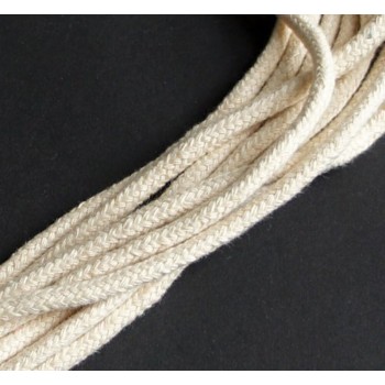 BRT22 Cream Thick String Rope Cord- 5mm Diameter appx 10 metres