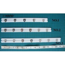 No.1- 5 Locks Corset Basque Fastener - Straight 27.5cm