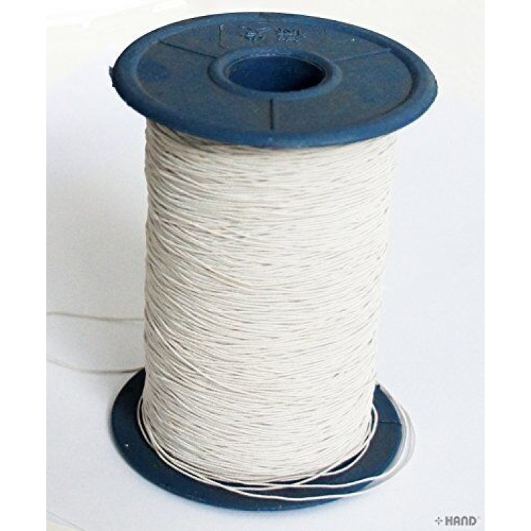 A Large Roll of Shirring Elastic Off White 1mm - Appx 800 metres per roll A Large Roll of Shirring Elastic Off White 1mm - Appx 800 metres per roll