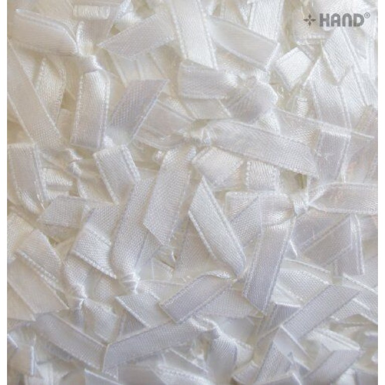 BO13 Small Decorative DIY Craft Ribbon Bow Trims, appx 200 a Pack, appx 26g (BO13-3 White) BO13 Small Decorative DIY Craft Ribbon Bow Trims, appx 200 a Pack, appx 26g (BO13-3 White)