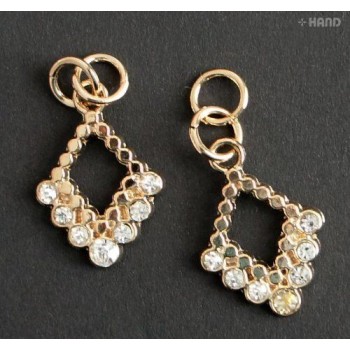 A20 Metal Gold Tone DIY Accessories Making Embellishements - pack of 2