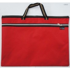 HP7911 Light Weight Tough Material Daily Portfolio Bag Fits A3 Items (RED)