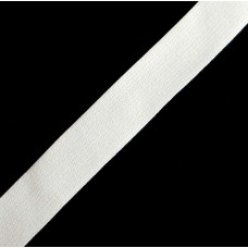 Off White Flat Smooth Knitted Wide Waistband Underwear Elastic - Assorted Width - 10 metres (A15 - 15mm Off White)