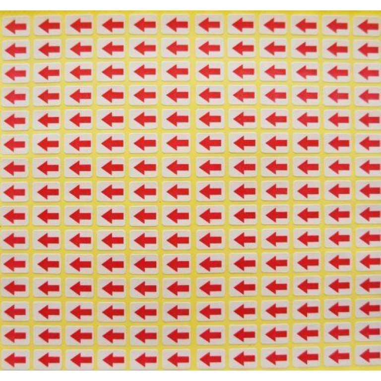 Precise Fault Arrow Stickers A Pack of 15 Sheets/ 180 Stickers per Sheet Precise Fault Arrow Stickers A Pack of 15 Sheets/ 180 Stickers per Sheet