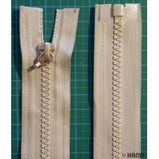 Plastic Closed End Assorted Colours Zips - 2 pcs (PZ9 Light Grey - 68cm)