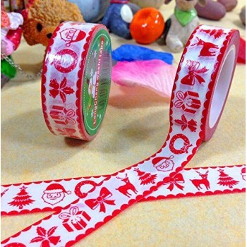 Fun Christmas Gift Wrapping Paper Tape 15mW (No.9- Its going to be a magnificent gift 10 metres)