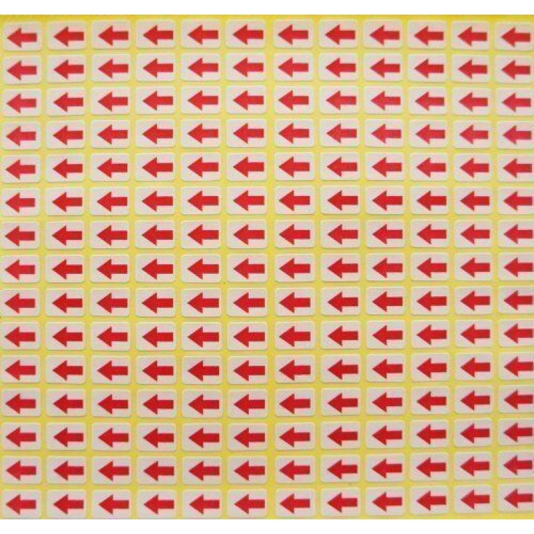 Precise Fault Arrow Stickers A Pack of 15 Sheets/ 180 Stickers per Sheet Precise Fault Arrow Stickers A Pack of 15 Sheets/ 180 Stickers per Sheet
