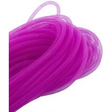 HAND Red Violet Elastic Lightweight Millinery Tubular Crin Trim - diameter 8 mm, appx 30 meters per pack