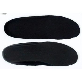 Black PU Breathable Comfortable Man Insoles - size UK 10