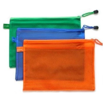 A5 Water proof Net Divided Small Tool Bag, Stationery Bag, 24.4 x17cm Buy 1 Get 1 Free Offer