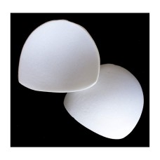 HAND ® 812-12 White Comfortable Replacement Bra Pads/Inserts - 2 Pairs