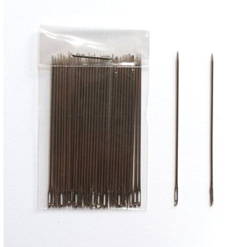 HAND C1 Easy to Thread 5cm/2.0" Thin Sewing Needle s- Pack of 30 Pcs