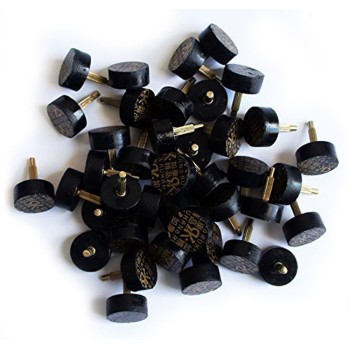 HAND ® PA602 A pack of Premium Ladies Round High Shoe Repair Heel Tips - 15mm, 20 Pairs per pack