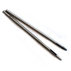 Set of 2 Leather Craft DIY Eyelet Hollow Hole Punch - sizes 1, 1.5 mm