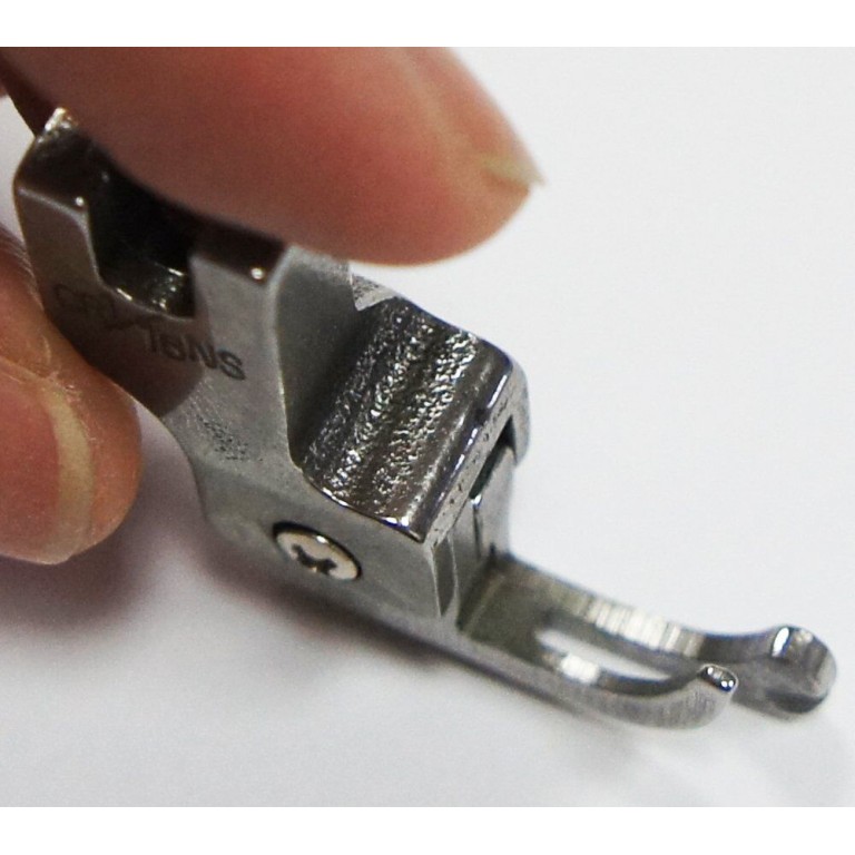 CR1/16NS Industrial Sewing Machines Foot, Narrow Step Foot for Cover Stitch, Top Stitch, Step