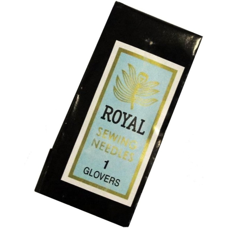 HAND Glovers Needles Size 1 Triangle Shape Leather Craft 47 mm - Pack of 25 HAND Glovers Needles Size 1 Triangle Shape Leather Craft 47 mm - Pack of 25