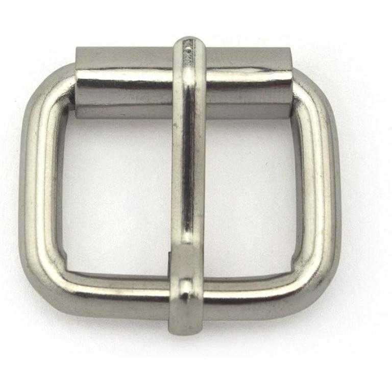 HAND Belt Buckle SSB12 2.5cm Silver Metal Single Lock - Pack of 4 HAND Belt Buckle SSB12 2.5cm Silver Metal Single Lock - Pack of 4