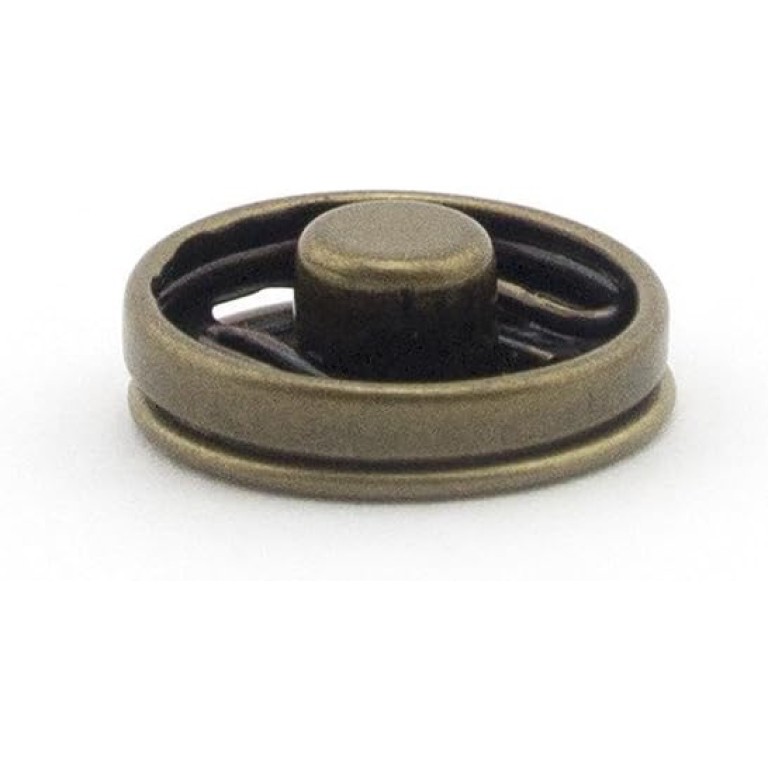 HAND Snap Buttons SBVG01 2-part Vintage Gold Colour 15mm Fasteners - Pack of 20 HAND Snap Buttons SBVG01 2-part Vintage Gold Colour 15mm Fasteners - Pack of 20