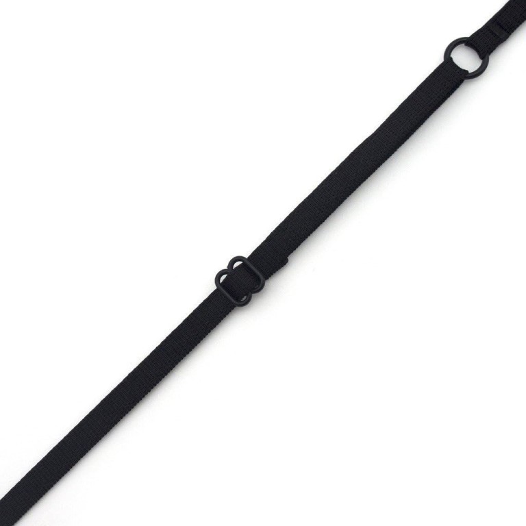 HAND Adjustable Bra Shoulder Straps Black 7mm width- 10 Pairs HAND Adjustable Bra Shoulder Straps Black 7mm width- 10 Pairs
