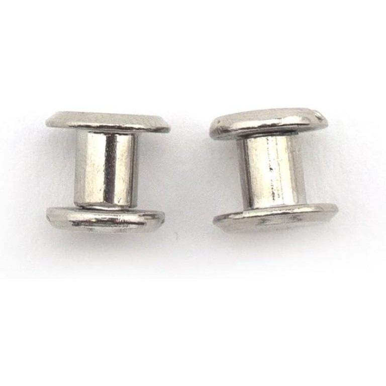 HAND Binding Screws SSSF10 Stylish Silver Screw In Studs 4x6 mm - Pack of 25 Sets HAND Binding Screws SSSF10 Stylish Silver Screw In Studs 4x6 mm - Pack of 25 Sets