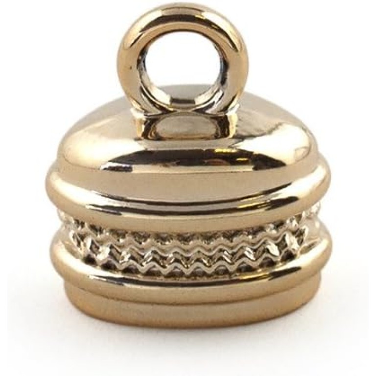 HAND No.15 1006 Gold Colour Oval Bell Shaped Trims - Embellishments for Clothing, Jewellery, Pendants - Pack of 20 HAND No.15 1006 Gold Colour Oval Bell Shaped Trims - Embellishments for Clothing, Jewellery, Pendants - Pack of 20