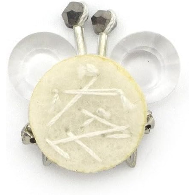 HAND Clear Diamante and Crystal White Flower Felt Sew-On Trims - for Blouses, Skirts, Coats, Bags and Accessories - Pack of 5 HAND Clear Diamante and Crystal White Flower Felt Sew-On Trims - for Blouses, Skirts, Coats, Bags and Accessories - Pack of 5