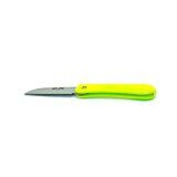 HAND H0651 K1372 Pocket-Sized Folding Picnic, Fruit, Cheese, General Purpose Knife with 7cm Blade Pack of 2 Lime Green Handles