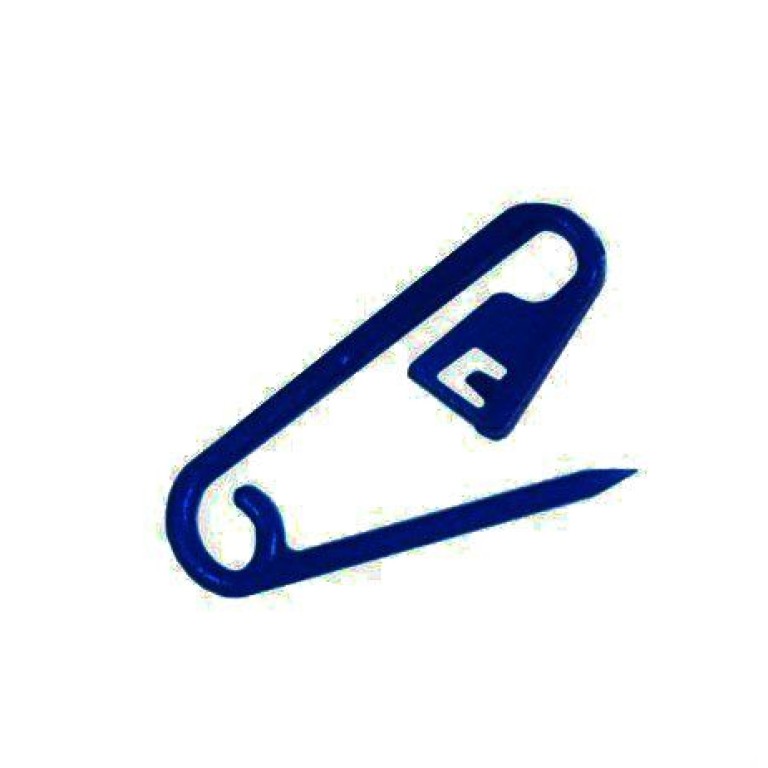 HAND ® Navy Plastic Safety Pins for Garment Label Hang Tags Fasteners Assorted Colours - Pack of 1000 HAND ® Navy Plastic Safety Pins for Garment Label Hang Tags Fasteners Assorted Colours - Pack of 1000