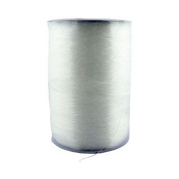 HAND® Crystal Tec Extra Strong Large Roll of Clear Plastic Thread/String – Beading, Jewllery, Home Craft- Approx Length 1000 Meters, 0.5kg, 0.6MM Width