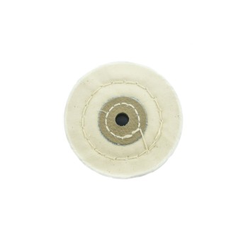 HAND® 3 cm x 50 Folds Unbleached Calico Buff Jewelry Polishing Cleaning Metal Finishing Rotary Tool