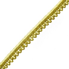 HAND® Gold Metallic Fabric Sew In Trim for Garment and Accessory Embellishment - 24 mm Wide - 3 Metres