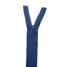 HAND® 2 PCs No.5 Dark Blue Plastic Open End Automatic Zips 70cmL x 33mmW