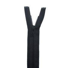 HAND® 2 PCs No.5 Black Plastic Open End Automatic Zips 60cmL x 33mmW