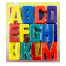 HAND® Magnetic Alphabet Letters to Make ABC Learning Fun - for Fridges and any Magnetic Surface - Full A-Z Included 3.5CM