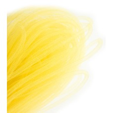 HAND® Elastic Lightweight Millinery Tubular Crin Trim - diameter 4 mm, appx 30 meters per pack - Egg Yolk Yellow