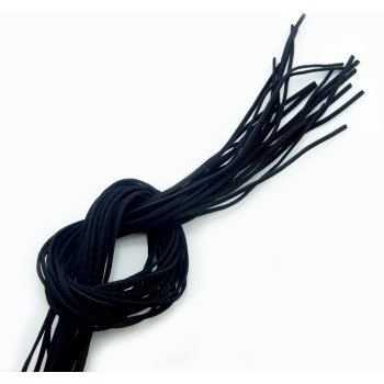HAND® Black 3 mm Suede Trim for Garment and Accessory Embellishment, Jacket, Bag and Shoe Fringes, Bracelets etc. - 10 metres