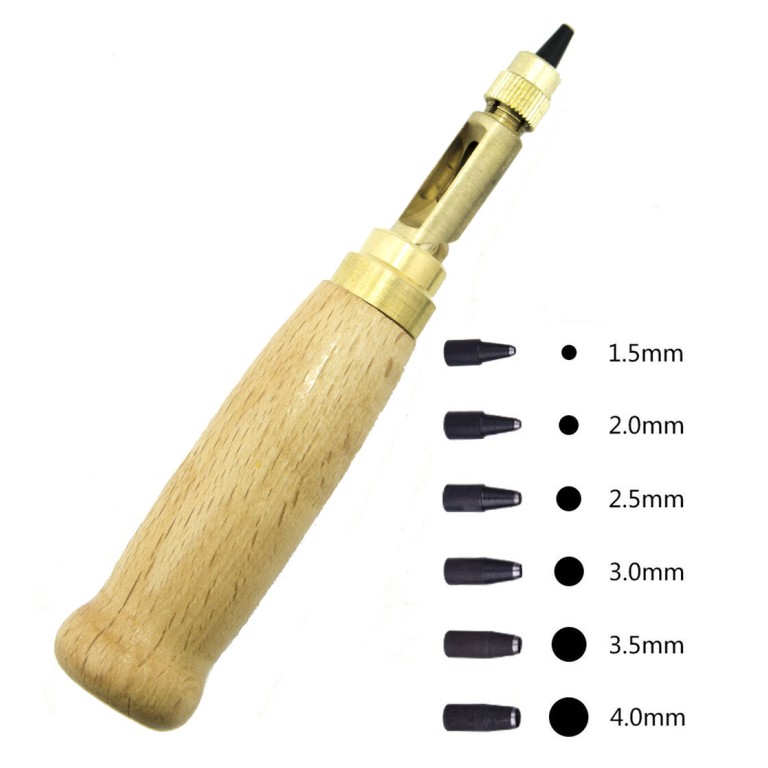 HAND® Premium Japanese 6 Tips Screw Hole Punch Smooth Mechanism for