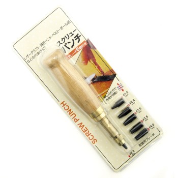 HAND® Premium Japanese 6 Tips Screw Hole Punch – Smooth Mechanism for Effortless Hole Punching