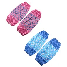 HAND® 2 Pairs of Printed Cotton Children's Sleeve Protectors for Painting, Crafts and Messy Play 30 x 15 cm - Pretty Designs Randomly Supplied
