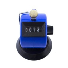 HAND¨ Blue Four Digit Handheld & Tabletop Tally Counter Clicker